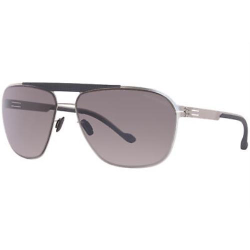 Ic Berlin AMG-01-Lamelle Sunglasses Men`s Raceline Grey/grey Gradient 64mm