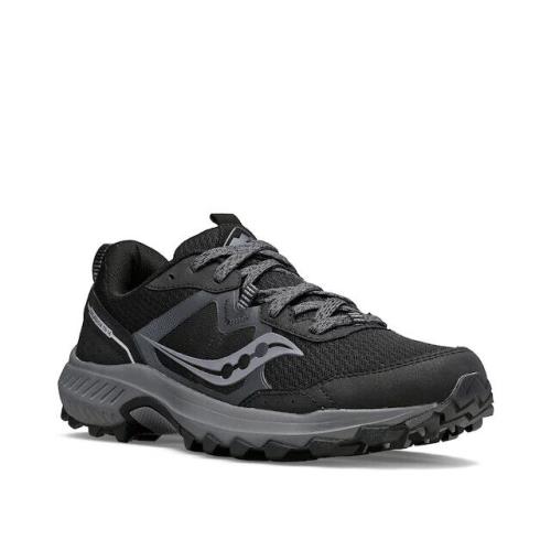 Saucony Excursion 16 Black Trail Running Shoe Men`s Sizes 8-13