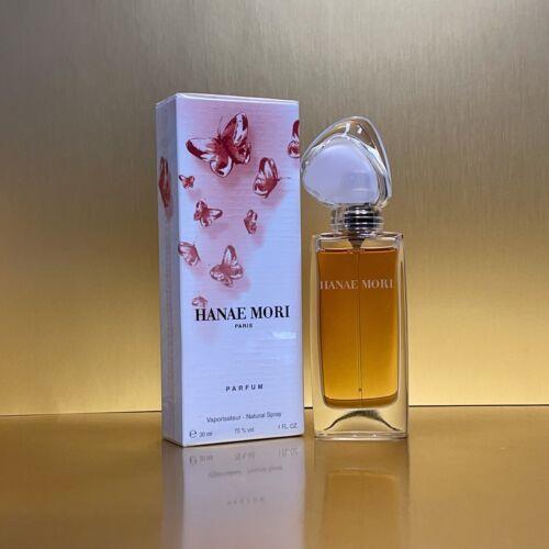 Hanae Mori by Hanae Mori Parfum For Women 30ml-1.0oz Spray Seal Rare BK31