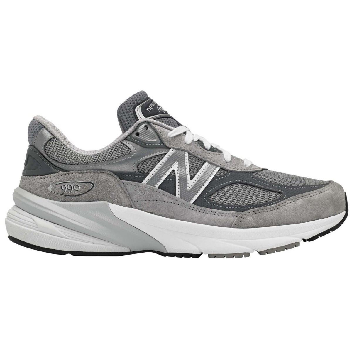 New Balance 990V6 Men`s Casual Shoes Grey Castlerock US Sizes 7-14