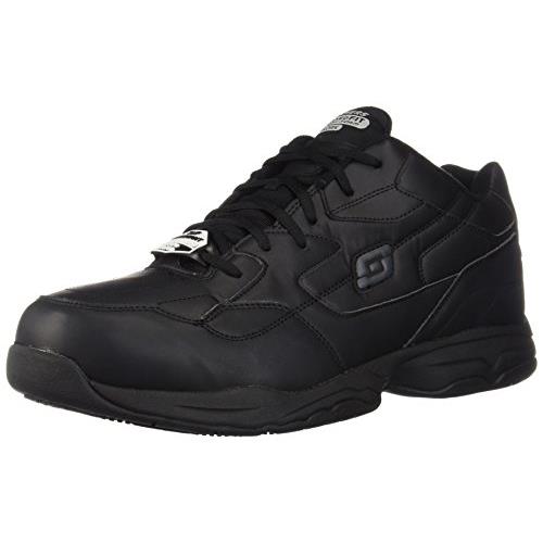 Skechers For Work Men`s Felton Shoe - Choose Sz/col Black