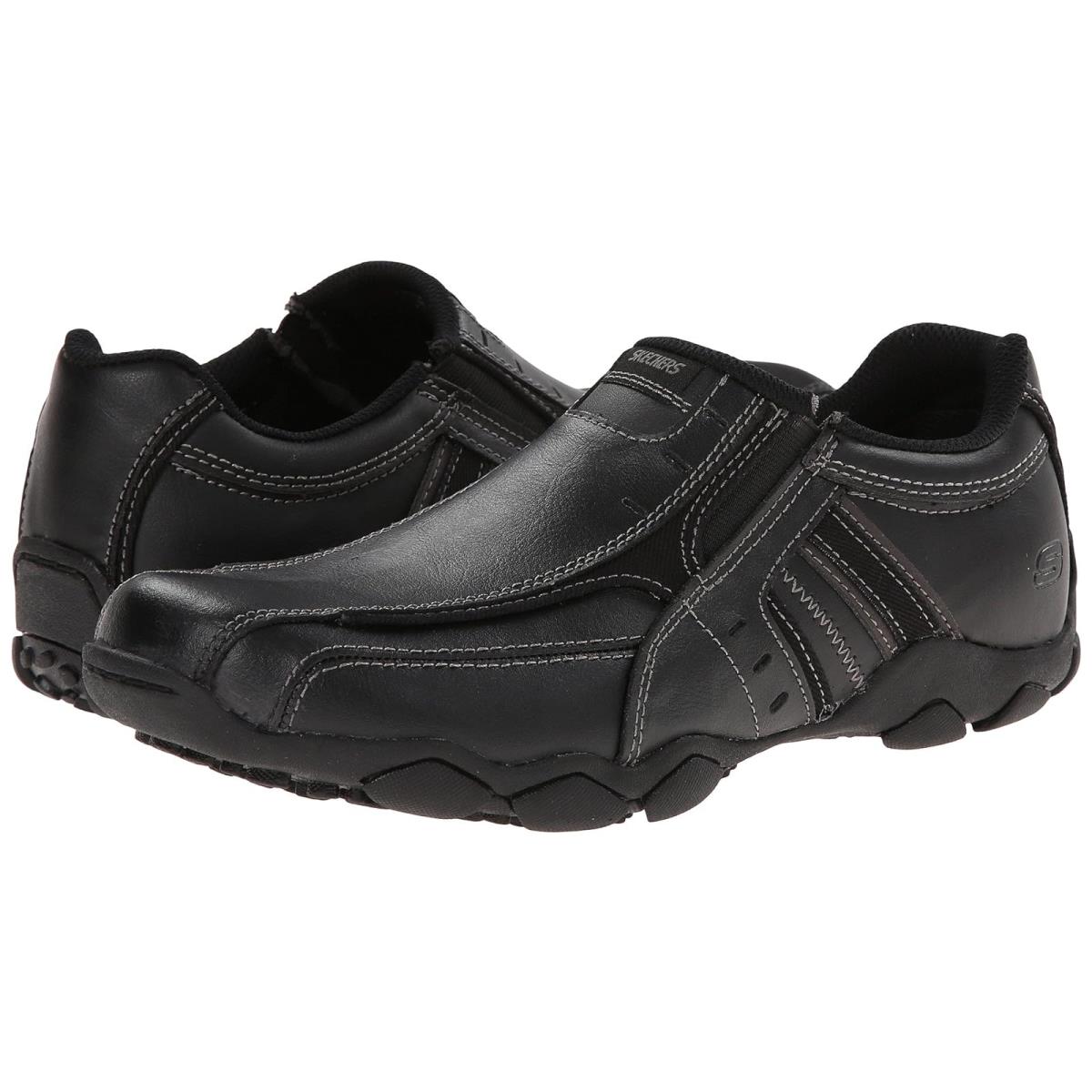 Man`s Sneakers Athletic Shoes Skechers Diameter Black
