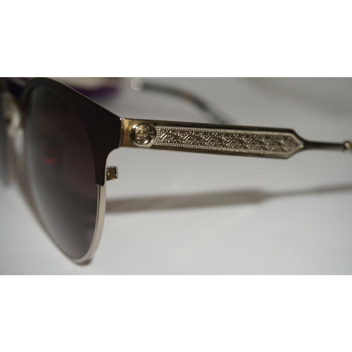 Gucci sunglasses  - Burgundy Palladium , Burgundy Palladium Frame, Grey Gradient Lens 3