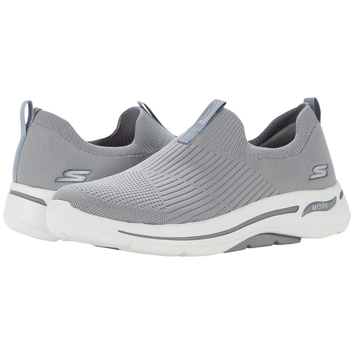 Woman`s Shoes Skechers Performance Go Walk Arch Fit - 124409 Gray