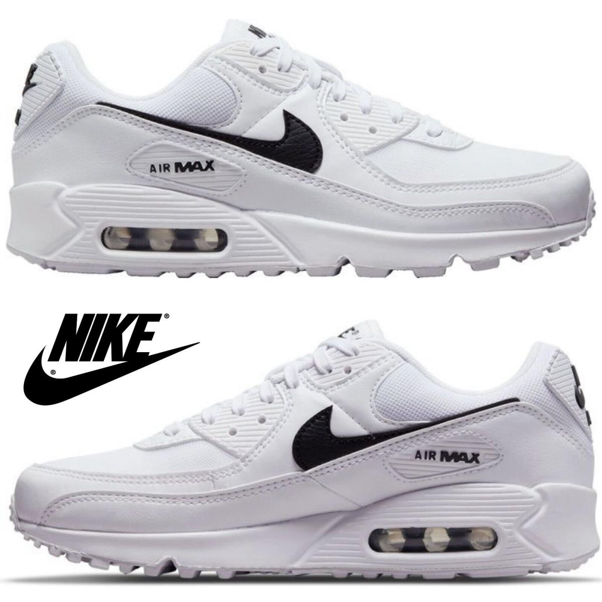 Nike Air Max 90 Women s Sneakers Casual Shoes Premium Running Gym Sport White