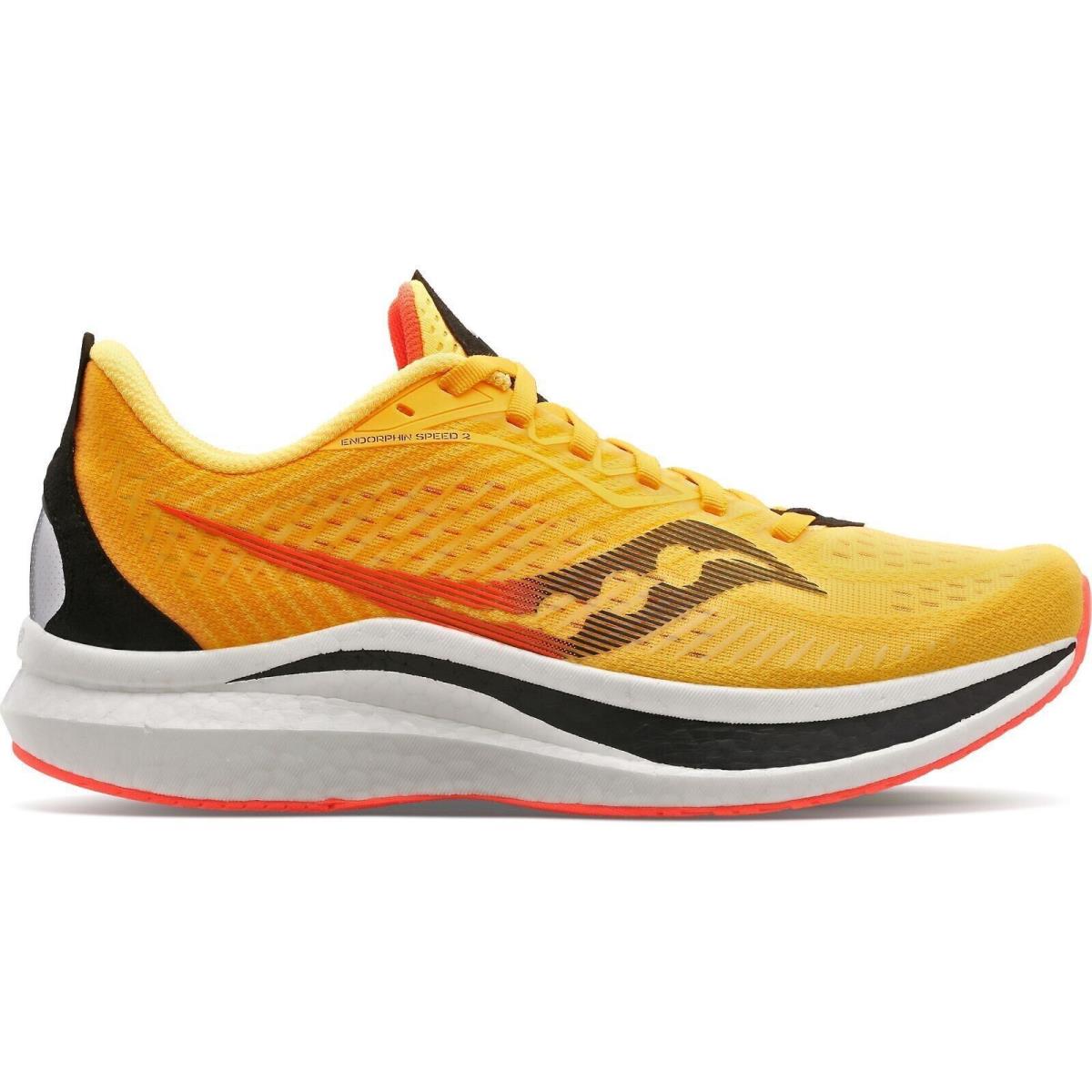 Saucony Men`s S20688-16 Endorphin Speed 2 Running Shoes Vizigld/vizire 15 M US - Vizigld/Vizire