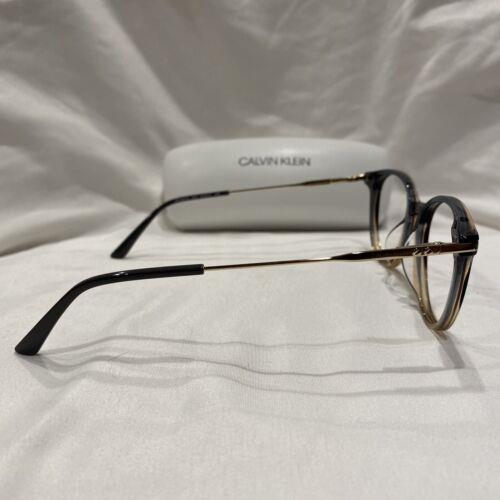 Calvin Klein eyeglasses  - Frame: Crystal Grey/brown Gradient 2