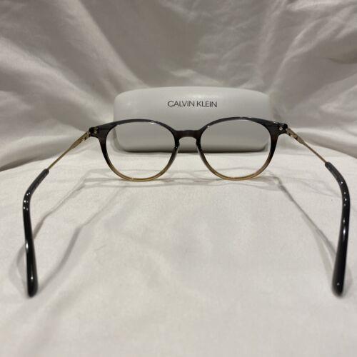 Calvin Klein eyeglasses  - Frame: Crystal Grey/brown Gradient 3