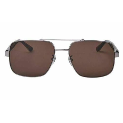 Gucci GG 0529S 002 Gray/brown Sunglasses