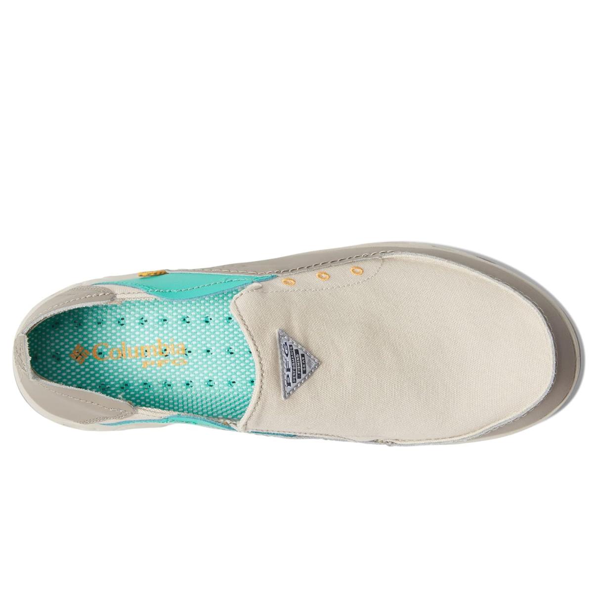 Man`s Sneakers Athletic Shoes Columbia Bahama Vent Pfg Cloud Grey/Electric Turquoise