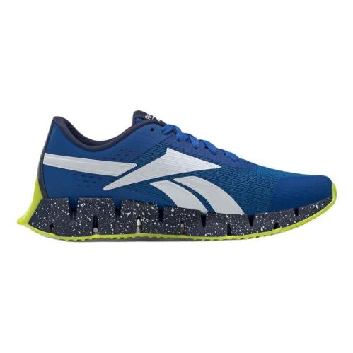 Men Reebok Zig Dynamica 2.0 Running Shoes Sneakers Size 10.5 Blue White HQ5982 - Blue