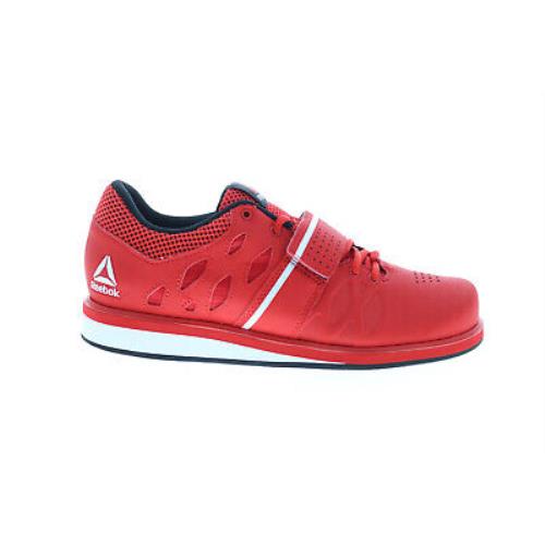 Reebok Lifter PR BD1608 Mens Red Synthetic Athletic Weightlifting Shoes 9.5
