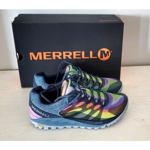 Merrell Womens Multicolor Antora 2 Rainbow Trail J135430 Running Shoes Sz US 8.5