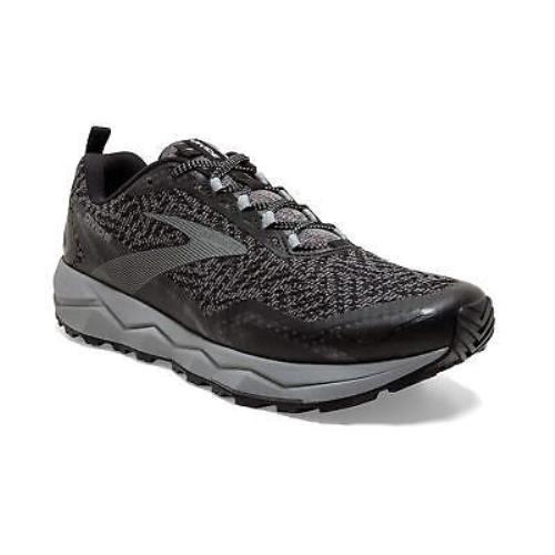 Brooks Men`s Divide Running Shoes Black/grey 12.5 D Medium US