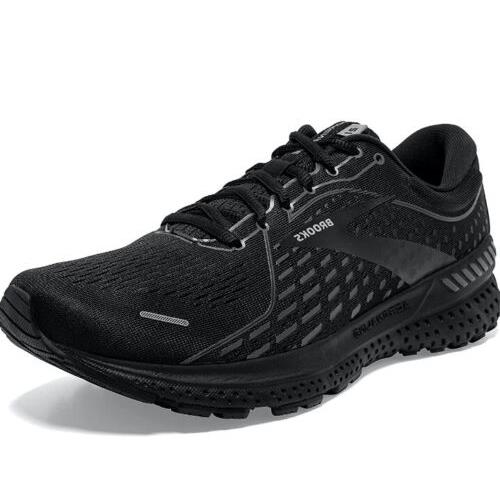 Brooks Adrenaline Gts 21 Running Shoes Mens 9.5 Wide Black Cushioned