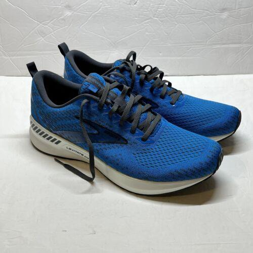 Brooks Levitate Gts 5 Mens Size 11.5 Shoes Blue Athletic Running Sneakers