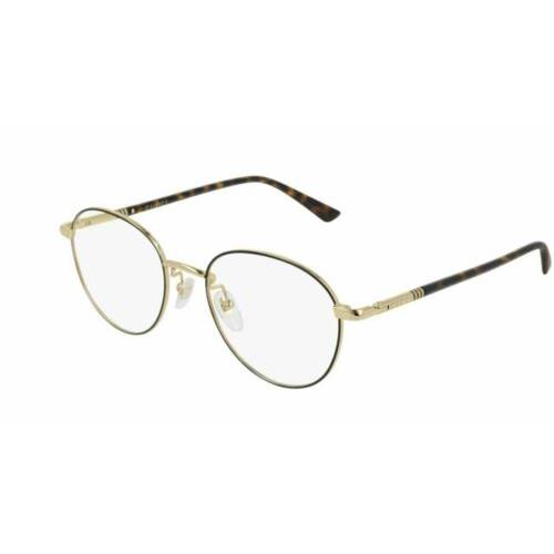 Gucci GG 0392O 002 Black/gold/havana Eyeglasses