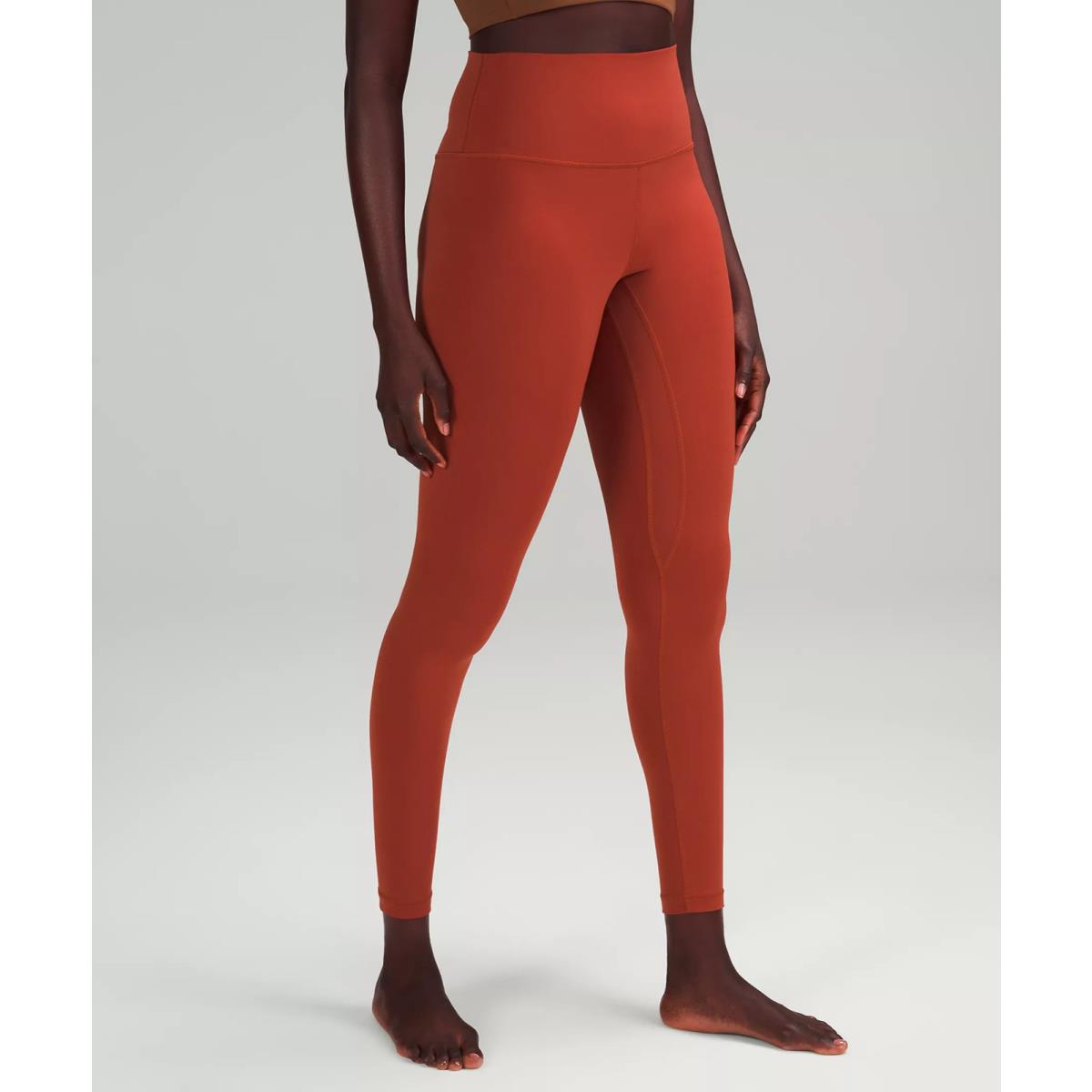 Lululemon Align High Rise Pant 28 Retail $98-$118 Cayenne