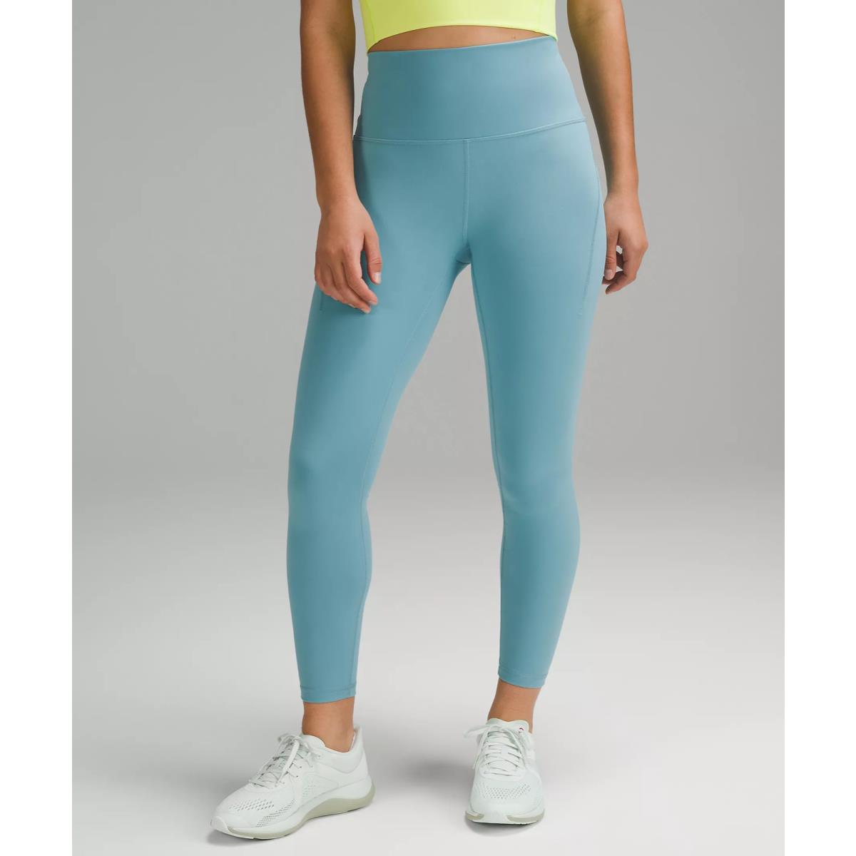 Lululemon Wunder Train HR Tight with Pockets 25 - Retail Tidal Teal