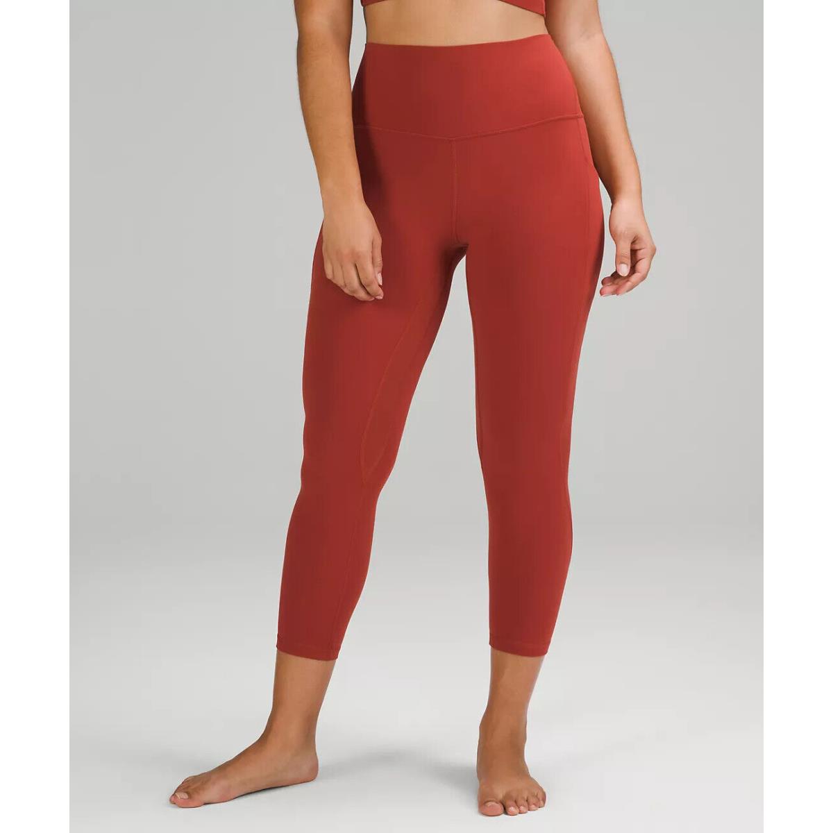 Lululemon Align HR Pant 25 with Pockets - Retail Cayenne