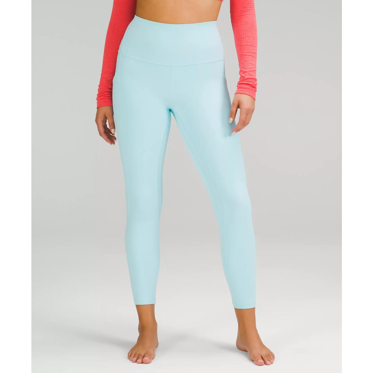 Lululemon Align HR Pant 25 with Pockets - Retail Icing Blue