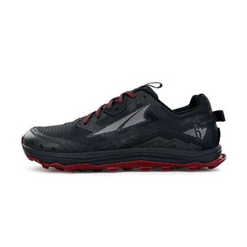 Altra Men`s Lone Peak 6 Trail Running Shoes Black/gray 13 D Medium US