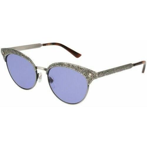 Gucci Women`s Cat Eye Sunglasses GG0220S-30001796-005 Desinger Frame