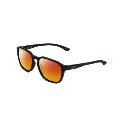 Smith Optics Contour Unisex Designer Polarized Sunglasses in Black 56mm 4 Option Red Mirror Polar