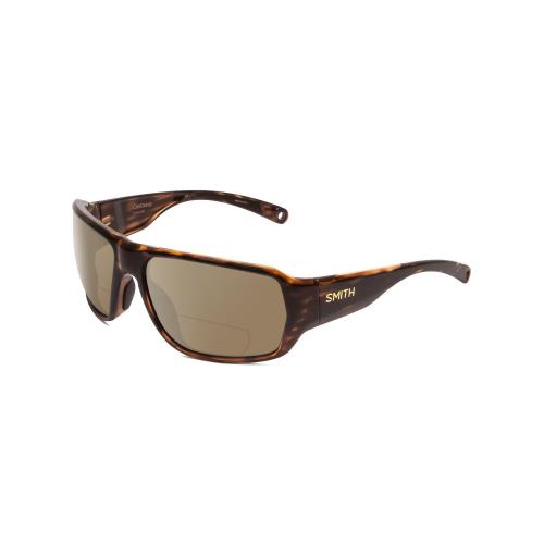 Smith Optics Castaway Polarized Bifocal Sunglasses in Tortoise Havana Gold 63mm Brown