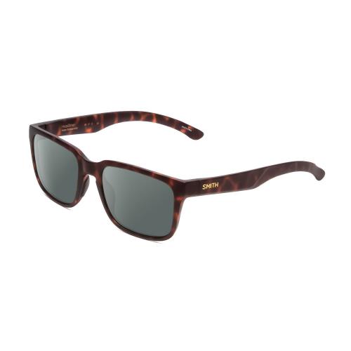 Smith Optics Headliner Unisex Polarized Sunglass Matte Tortoise Havana Gold 55mm Smoke Grey Polar