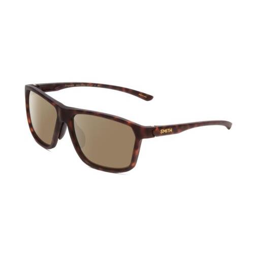 Smith Optic Pinpoint Unisex Polarized Sunglasses Matte Tortoise Havana Gold 59mm Amber Brown Polar