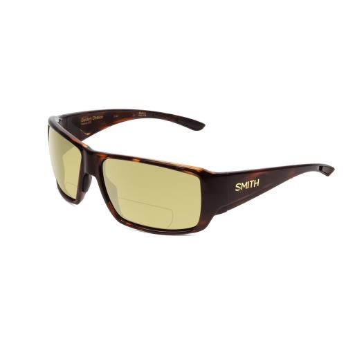 Smith Optic Guides Choice Polarize Bifocal Sunglasses Tortoise Havana Gold 62mm Yellow