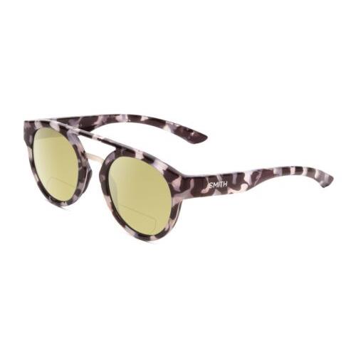 Smith Optics Range Womens Polarized Bifocal Sunglasses Grey Tortoise Havana 50mm