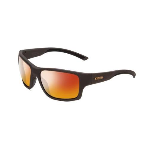 Smith Optics Outback Unisex Polarized Sunglasses Gravy Grey 59 mm 4 Lens Options Red Mirror Polar