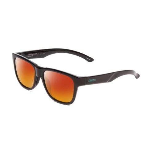 Smith Optics Lowdown Slim 2 Unisex Polarized Sunglasses in Black Jade Green 53mm