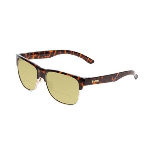 Smith Optics Lowdown Split Polarized Bifocal Sunglasses in Tortoise Havana 56mm