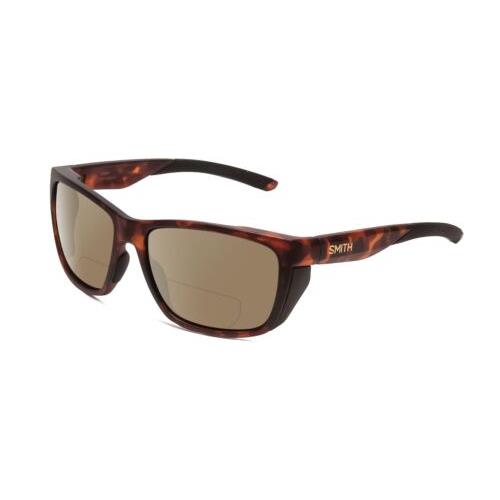 Smith Optics Longfin Polarized Bi-focal Sunglasses in Tortoise Havana Gold 59mm Brown