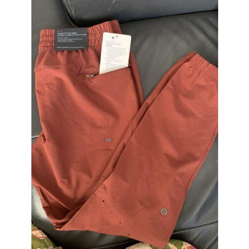 Lululemon License to Train Jogger Pants - Men`s Small Date Brown