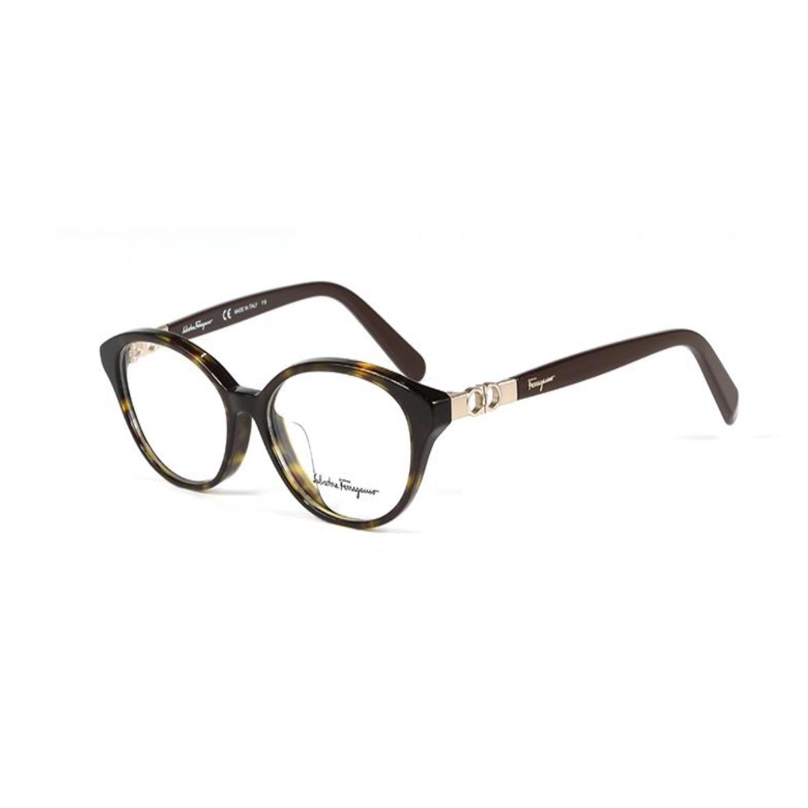 Salvatore Ferragamo Eyeglasses SF2819A 214 Havana Frames 52MM Rx-able ST