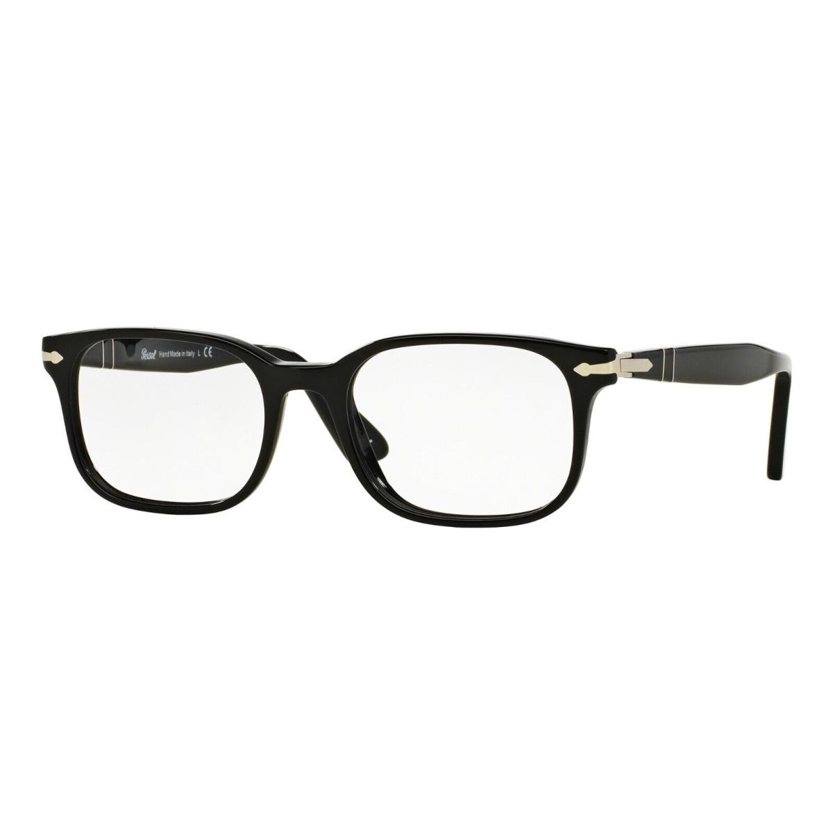 Persol Eyeglasses PO3053V 95 Shiny Black Frames 52mm Rx-able