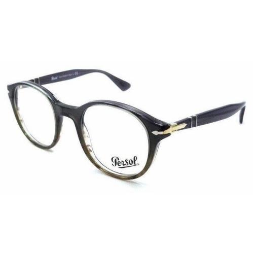 Persol Eyeglasses PO3144-v 1012 Gray Green Frames 49MM ST Rx-able
