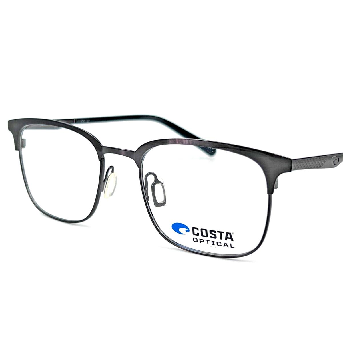Costa Mariana Trench 310 Unisex Metal Eyeglass Frame MRA310 Brushed Dk Gun 51-19