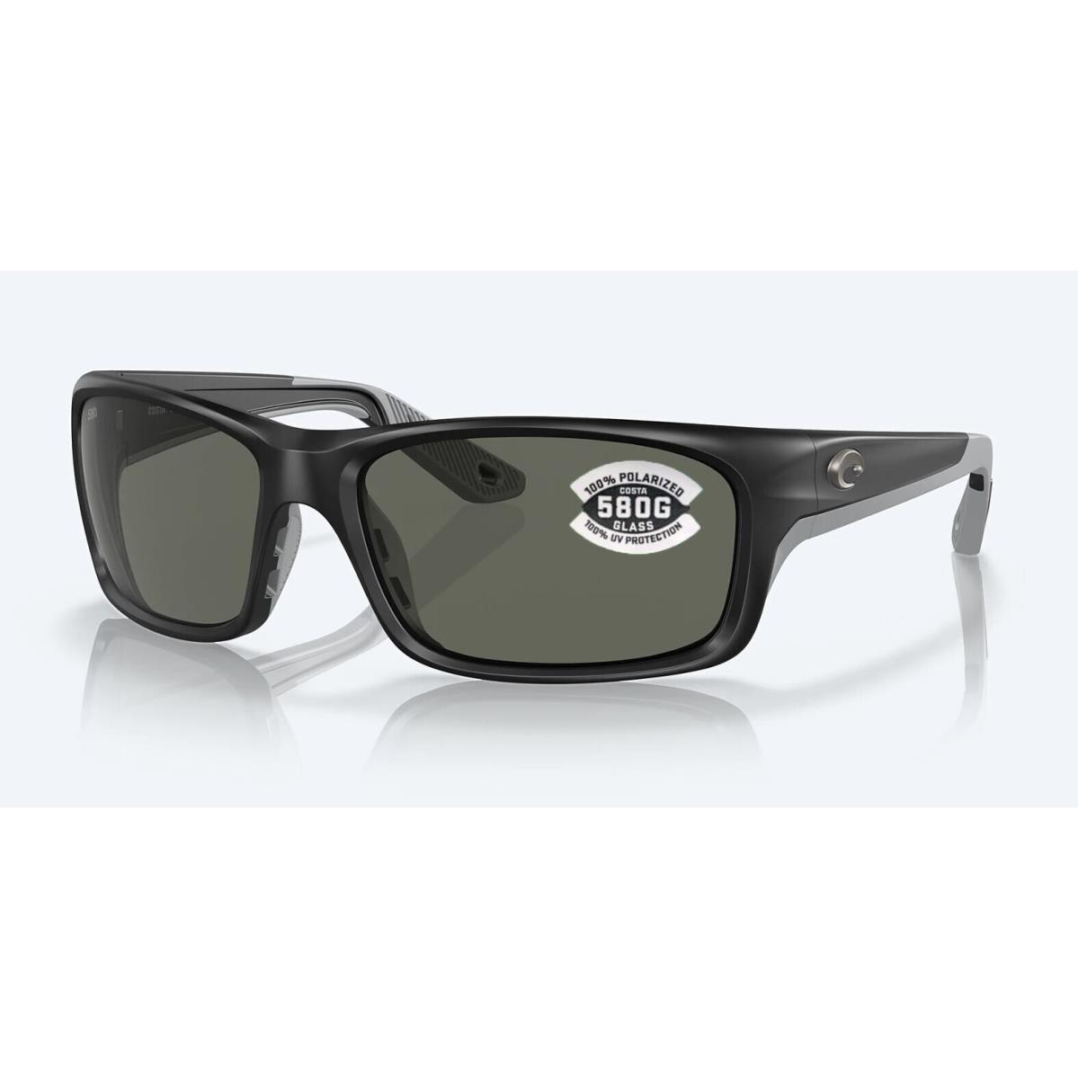 Costa Del Mar Jose Pro Matte Black / Gray Polarized Glass 580G