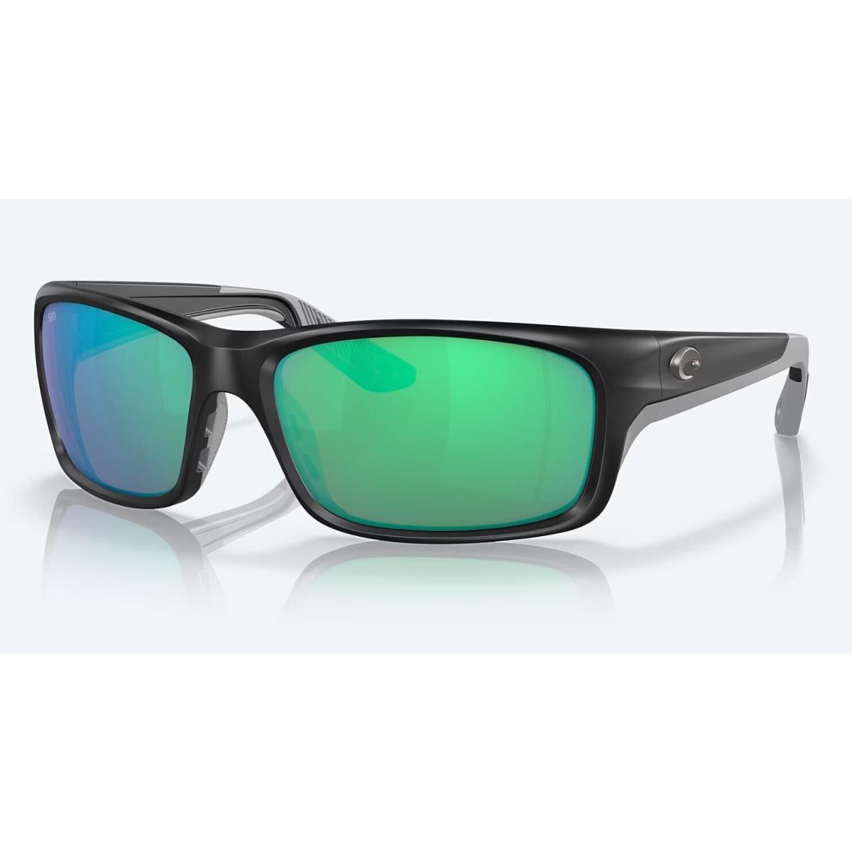 Costa Del Mar Jose Pro Matte Black / Green Mirror Polarized Glass 580G