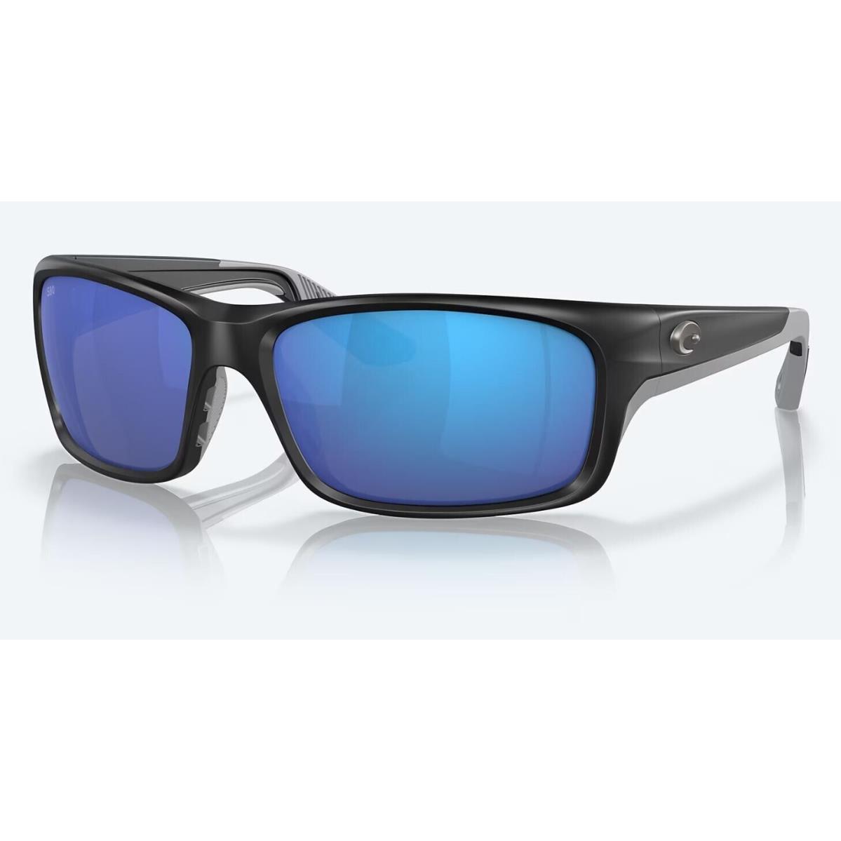 Costa Del Mar Jose Pro Matte Black / Blue Mirror Polarized Glass 580G