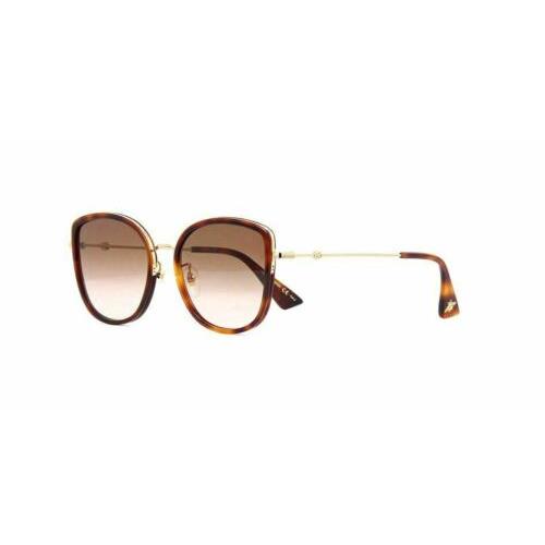 Gucci GG 0606SK 003 Havana/brown Gradient Sunglasses