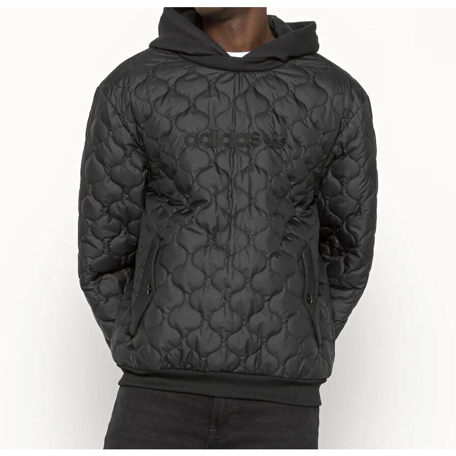 Mens Adidas Originals Superstar Quilted Trefoil Hoodie Jacket 2XL HN0393