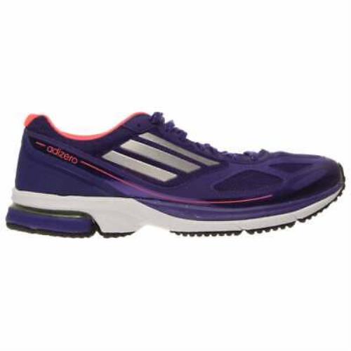 Adidas Q21563 Adizero Boston 4 Womens Running Sneakers Shoes - Purple - Size