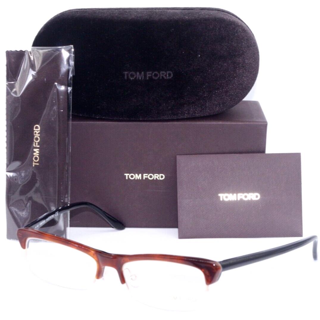 Tom Ford TF 5133 056 Polished Havana/black Frames Eyeglasses 54-18