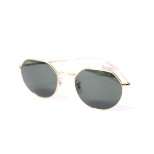 Ray-Ban sunglasses Jack - Gold Frame, Green Classic Lens